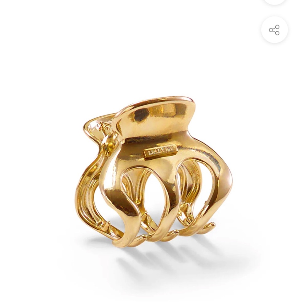 Lelet Gold Hair Claw Clip